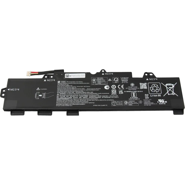 HP Battery 3Cells 56Wh 923824-421, Lithium-Ionen-Batterie mit 4.850 mAh und 11,55 V