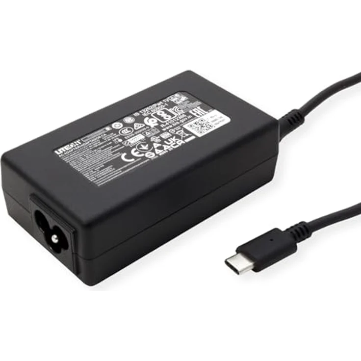 Bachmann 918.194, Notebook Netzteil 65 W mit USB-C Power Delivery, Schwarz – Bild 1