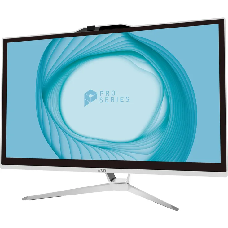 MSI Pro AP222T 13M-007EU Intel® Pentium® Gold G7400 54,6 cm (21.5") Touchscreen All-in-One-PC 4 GB DDR4-SDRAM 128 GB SSD Windows 11 Pro Wi-Fi 5 (802.11ac) Schwarz