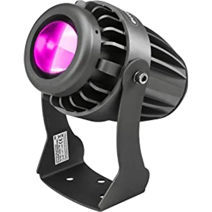 EUROLITE LED IP PST-10W pink Pinspot | Wetterfester Pinspot (IP65) mit kräftiger 10-W-LED