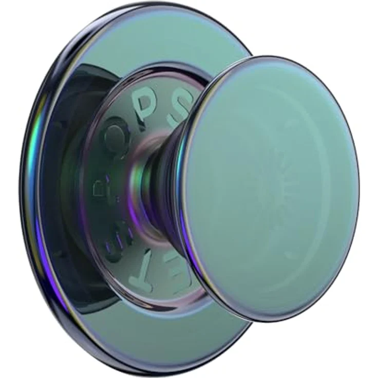 PopSockets PopGrip runder Telefongriff kompatibel mit MagSafe, Adapterring enthalten, kabelloses Laden, Nightshade – Bild 4
