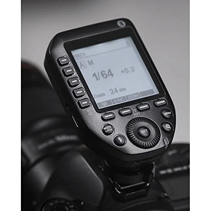 Godox X Pro II-F, Drahtloser Blitzauslöser mit TTL für Fujifilm, bis 100 m Reichweite, Bluetooth-Konnektivität, Schwarz – Bild 4