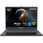 Gigabyte G6 KF Gaming-Laptop - 16,0 Zoll, 165Hz FHD+, Intel Core i7-13700H, NVIDIA GeForce RTX 4060 GPU, 16GB DDR5 4800MHz, 1TB SSD Gen4, Windows 11 Home, Dolby Atmos, WINDFORCE-Kühlsystem