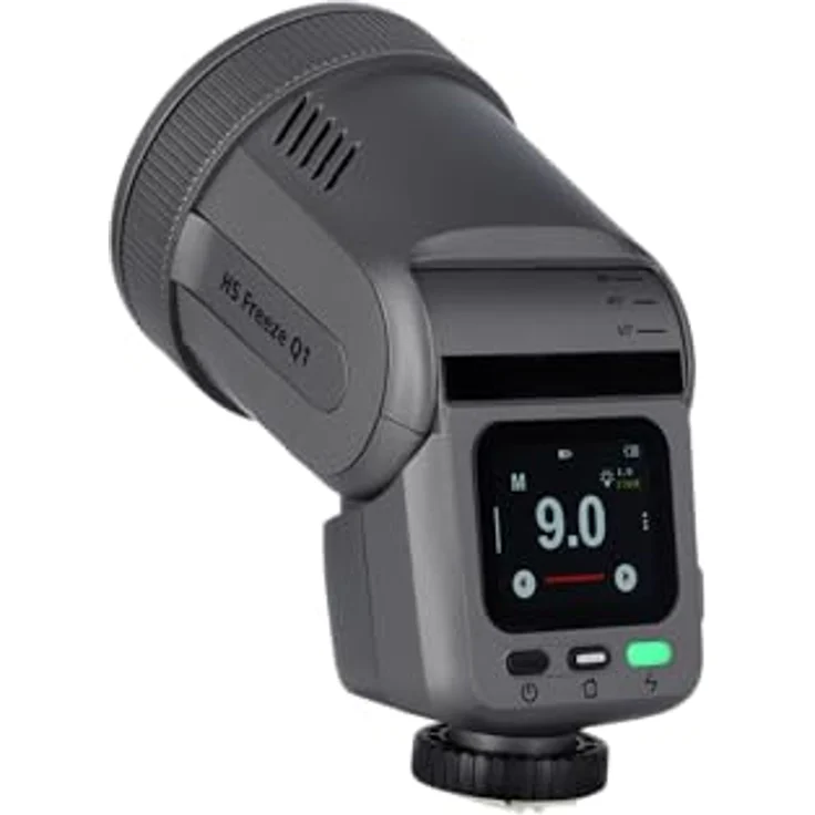 Rollei HS Freeze Q1 Blitzlicht & Bi-Color LED-Dauerlicht, Leitzahl 26, 12W LED – Bild 4