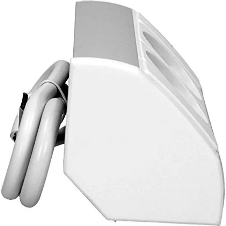 Orno GM-9005/W-G(GS) Ecksteckdose 2 Fach mit Kindersicherung, 45° Aufbau-Montage, 3680W, weiß - Steckdosenleiste für Küche, Büro und Arbeitsplatte - Preisvergleich – Bild 4