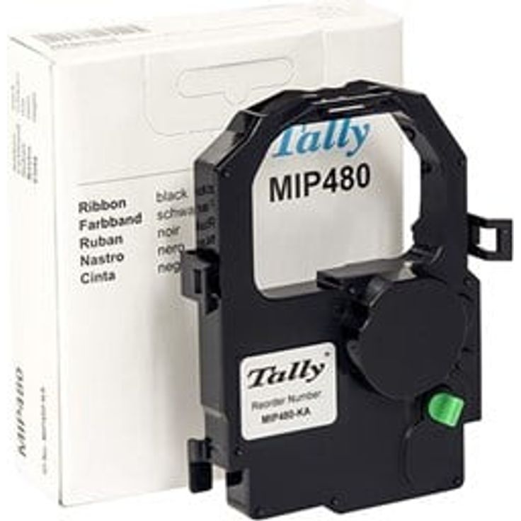 TallyGenicom Farbband für MIP 480, schwarz
