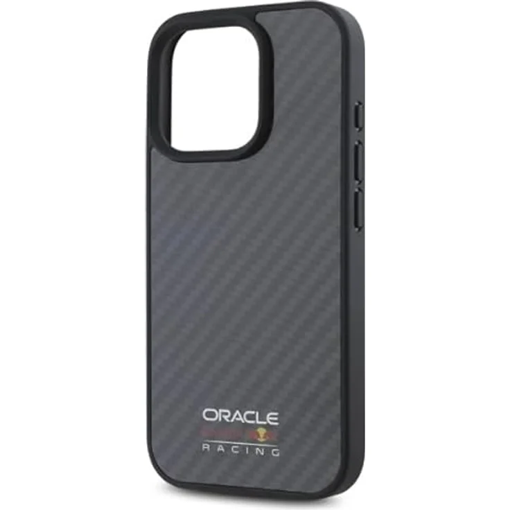 Red Bull RBHMP16L24CFILSK iPhone 16 Pro Hardcase Hülle, Schwarz mit Carbonfaser-Logo und MagSafe-Kompatibilität – Bild 6