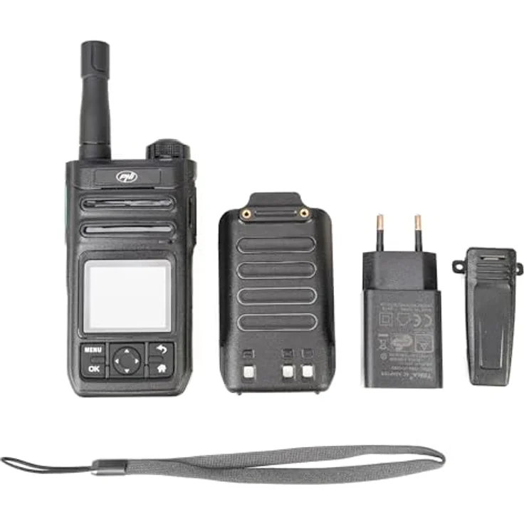 PNI PoC 1800, Tragbarer Radiosender mit GSM 4G LTE, Wi-Fi 2,4 GHz, Android OS, 1,77 Zoll Farbbildschirm, 4400 mAh Akku, IP54 – Bild 6