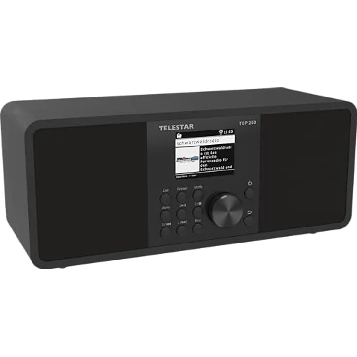 Telestar TOP 250 DAB+ Internetradio, Bluetooth 5.3, schwarz