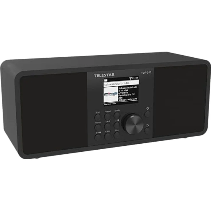 Telestar TOP 250 DAB+ Internetradio, Bluetooth 5.3, schwarz – Bild 1