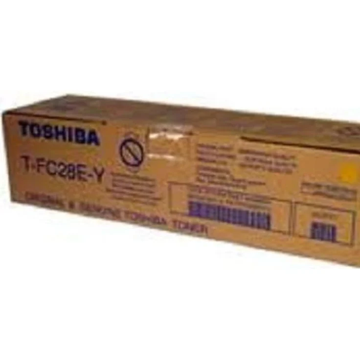 Toshiba T-FC25EY Tonerpatrone - gelb, 26.800 Seiten, originales Zubehörteile