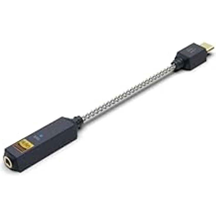 iFi Audio GO Link 2, Tragbarer DAC- und Kopfhörerverstärker, USB-C zu 3,5 mm Adapter, 29 % leichter, 8 % kleiner, Hi-Res ESS DAC bis zu 32-Bit/384kHz PCM, Aluminiumlegierung – Bild 4