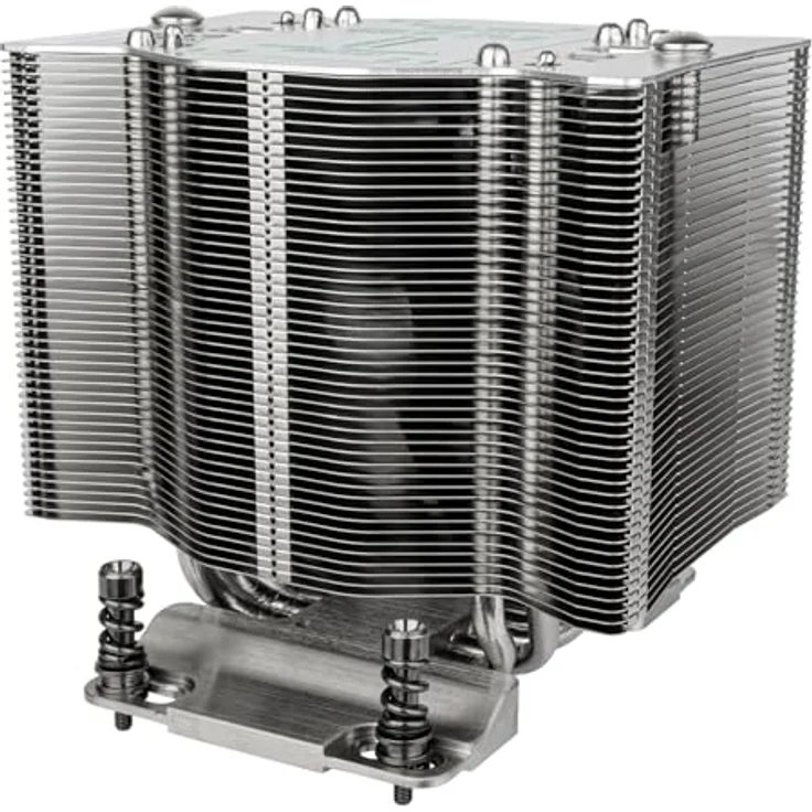 Silverstone XE04-SP6P, CPU-Kühler für 4U SFF-Server mit 5 Kupferwärmerohren und 92-mm PWM-Lüfter – Bild 1