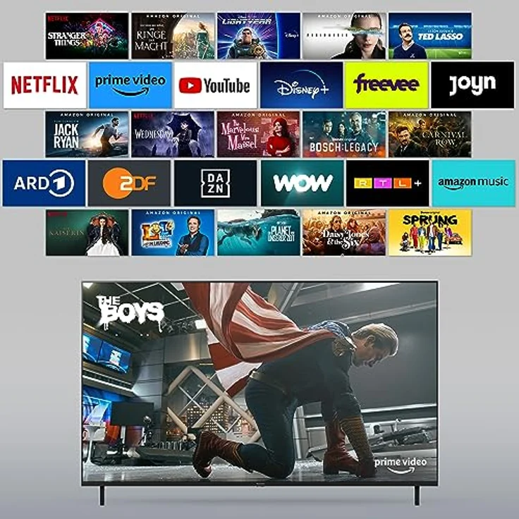 Panasonic TX-75MXW834, 75 Zoll 4K Ultra HD LED Smart 2023 TV, High Dynamic Range (HDR), Dolby Atmos & Dolby Vision, Fire TV, Prime Video, Alexa, Netflix, Schwarz – Bild 5