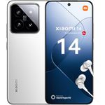 Xiaomi 14 Smartphone, 12+512GB Handy ohne Vertrag, 120Hz 6.36'' AMOLED Display, Leica Kamera, Snapdragon 8 Gen3, 4610mAh, 90W HyperCharge, Dual-SIM, Weiß