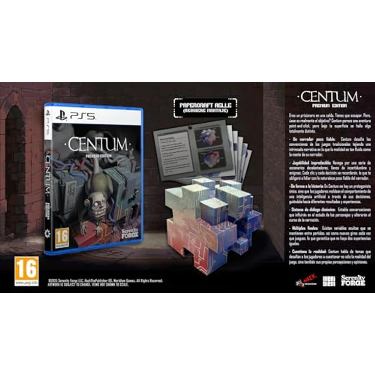 MDM MERIDIEM GAMES Centum - Premium Edition - PS5, interaktives Erzählspiel mit dynamischem Dialogsystem und einzigartiger KI-gesteuerter Handlung – Bild 2