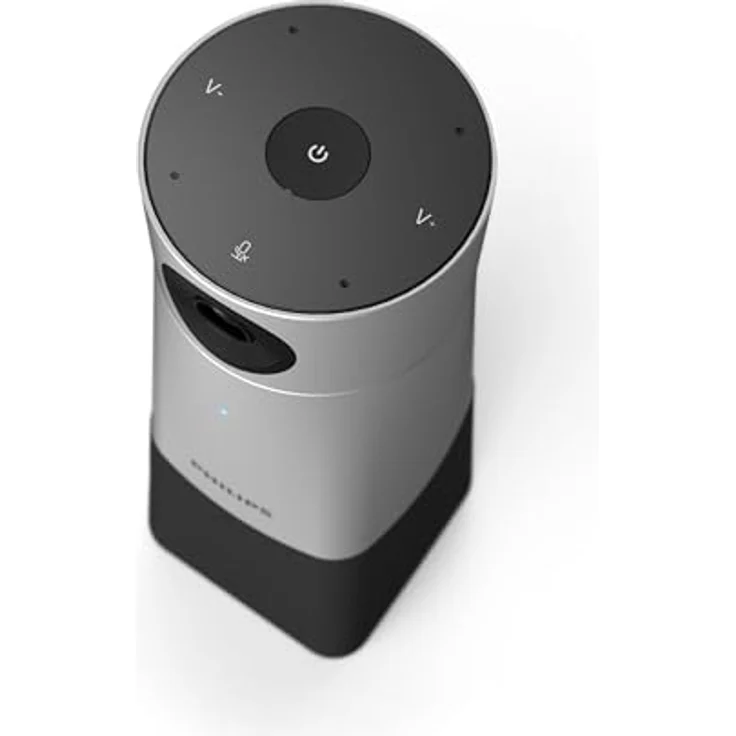 Philips SmartMeeting Konferenzkamera, 4K HD Webcam mit 360°-Aufnahmen, silber – Bild 5