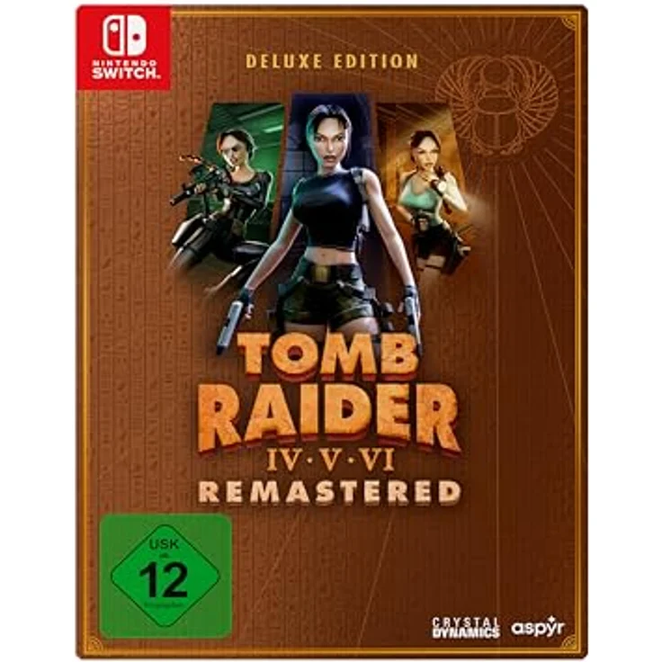 Aspyr Tomb Raider 4-6 Remastered - Deluxe Edition, Nintendo Switch mit exklusiven Inhalten und physischem Spiel – Bild 1