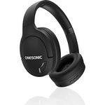 ONESONIC BB-HD1 Kopfhörer mit Geräuschunterdrückung, High-Definition-Audio, integriertes Mikrofon, Bluetooth 5.0, Li-Ion-Akku, 20 Stunden mit ANC an