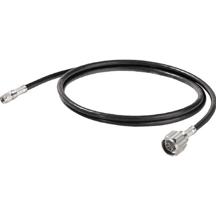 Weidmüller IE-CC-NM-RPSMAM-2M, Antennenkabel mit 2 Meter Länge, schwarz