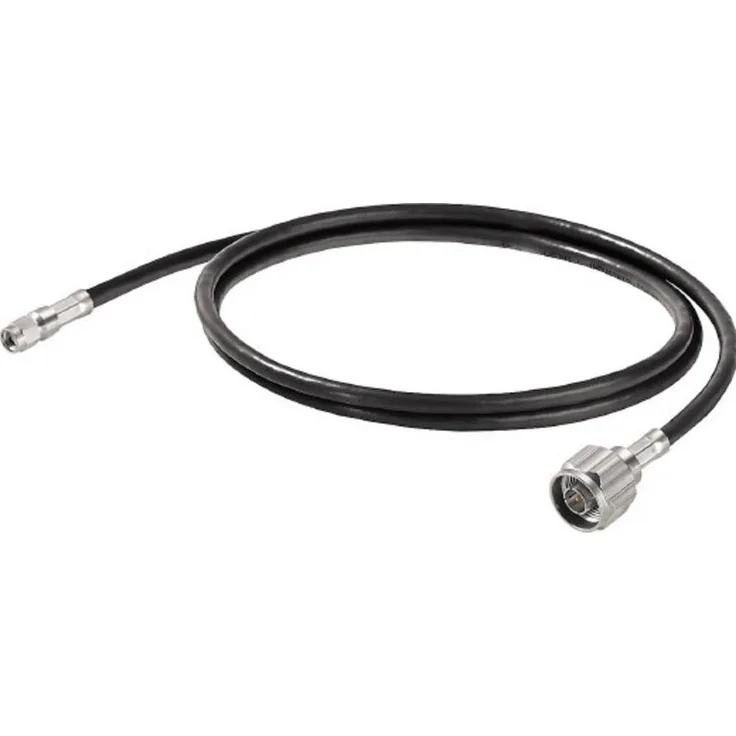 Weidmüller IE-CC-NM-RPSMAM-2M, Antennenkabel mit 2 Meter Länge, schwarz