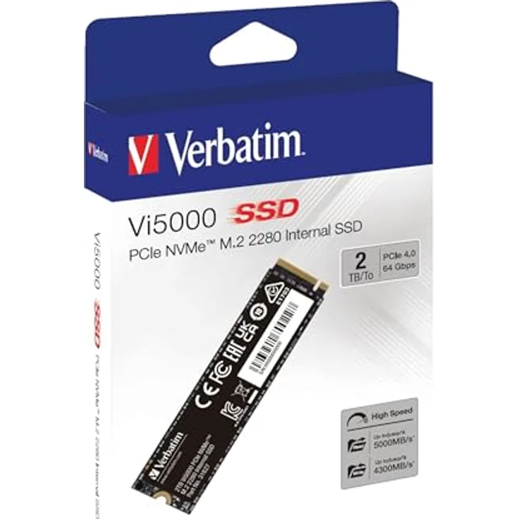 Verbatim Vi5000 (2000 GB, M.2), SSD – Bild 3