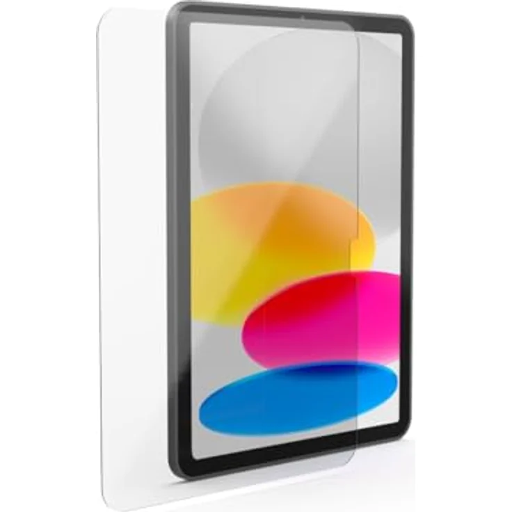 HAMA Premium Schutzfolie für Apple iPad 11" (2025), gehärtetes Glas, ultraklar, kratzfest, 0.33 mm dünn, antistatisch, inkl. Mikrofasertuch – Bild 5