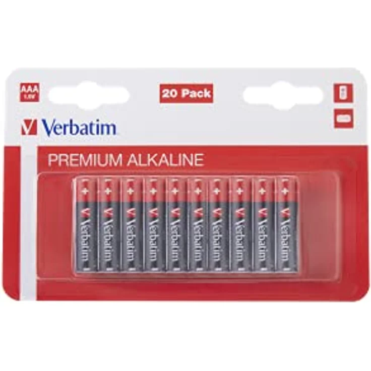 VERBATIM ALKALINE BATTERY AAA 20 PACK – Bild 5