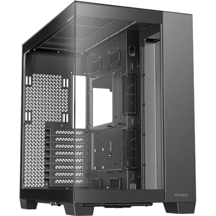Antec C8 (mATX, ITX, ATX, E-ATX), PC Gehäuse, Schwarz – Bild 15