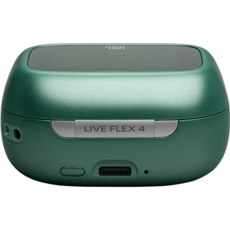 JBL Live Flex 4, Kabellose Noise-Cancelling-Ohrhörer mit Hi-Res Audio, Smart Charging Case, 50 Std. Akkulaufzeit, IP54 wasserdicht, Grün – Bild 3