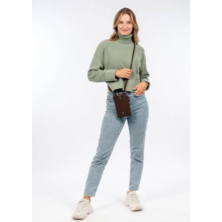 Suri Frey Gitty Handytasche, 11,5 cm, braun, aus 100% Kunstleder – Bild 2