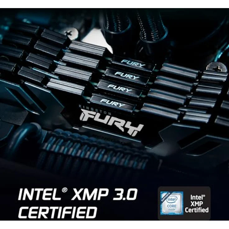 Kingston FURY Renegade Silver - DDR5 - Kit - 32 GB + 2 x 16 GB - DIMM 288-PIN - 6000 MHz - PC5-48000 - ungepuffert - Preisvergleich – Bild 4