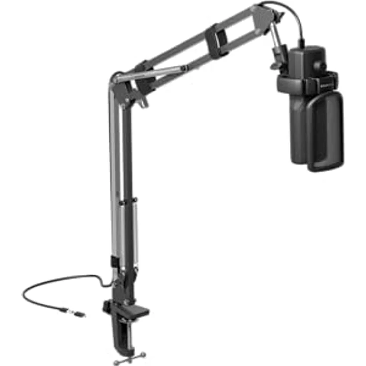 Natec Radium 251, USB Mikrofon in Schwarz – Bild 7