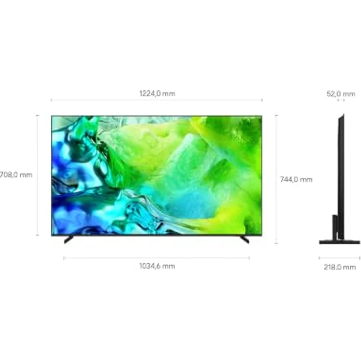 Samsung QE55QN80H, 55 Zoll Neo QLED 4K Smart-TV mit Motion Xcelerator, WLAN, Schwarz – Bild 3