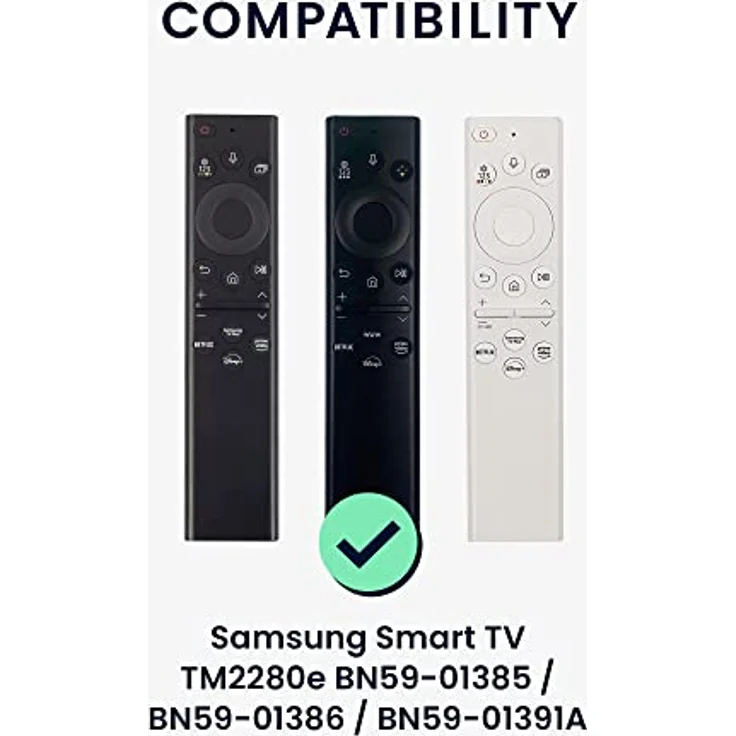 kwmobile Hülle Fernbedienung kompatibel mit Samsung Smart TV TM2280e BN59-01385 / BN59-01386 / BN59-01391A - Silikon Case in Rot – Bild 2