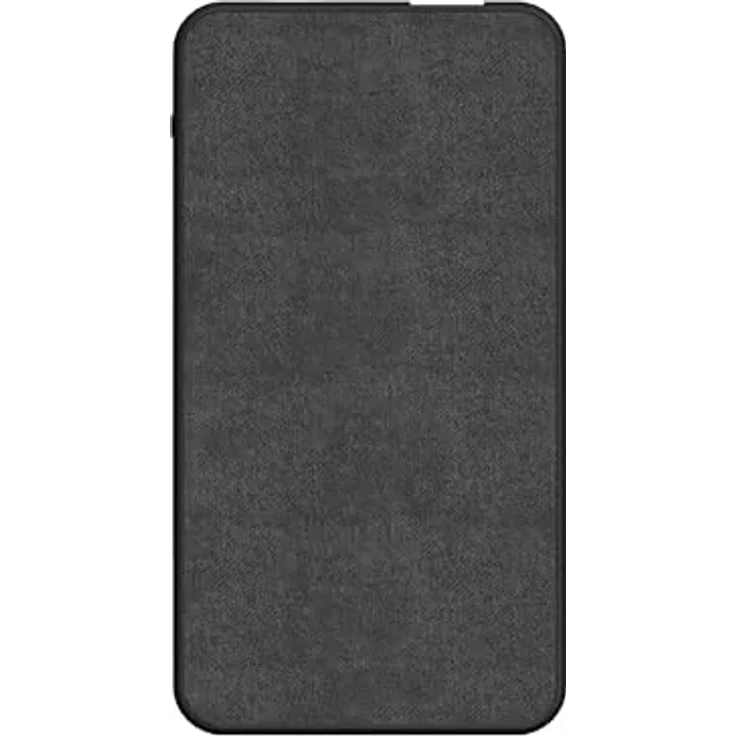 ZAGG mophie Essentials Powerstation 5K, Power Bank mit 5.000mAh, USB-C und USB-A Port, ca. 36 Stunden zusätzliche Laufzeit, Stoffbeschichtung, schwarz – Bild 2