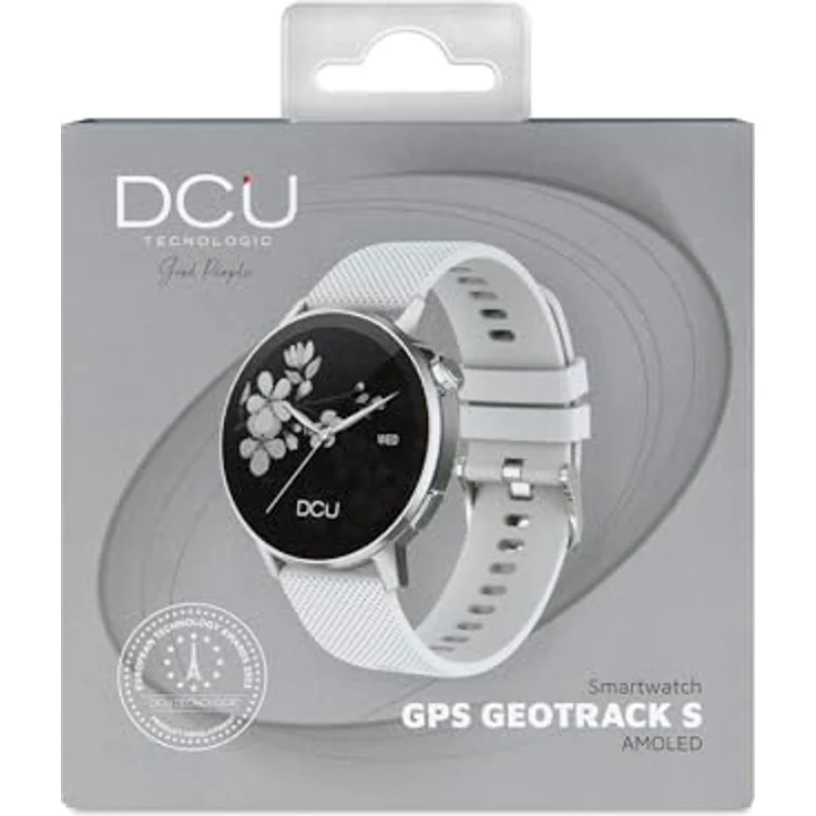DCU TECNOLOGIC Damen-Smartwatch TEC-1,32 Zoll AMOLED-Display, GPS, Bluetooth-Anrufe, 130+ Sportmodi, Höhenmesser, Barometer, Kompass, spritzwassergeschützt, Schwarz – Bild 5