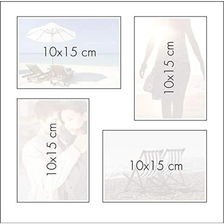 goldbuch Fotoalbum Summertime Trend 2, 30 x 31 cm, 60 weiße Seiten mit Pergamin-Trennblättern, Leinen, grau, 27 606, 60 cm - Preisvergleich – Bild 6