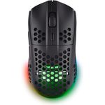 Trust Gaming GXT 929 Helox Kabellose Gaming Maus, Ultraleichte Maus 75g, 80h Dauerbetrieb, Einstellbare DPI (800-4800), Gaming PC MMO - Schwarz