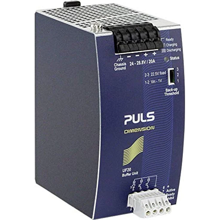 PULS DIMENSION UF20.241 Puffermodul 24 V-DC, Überbrückungszeit (max.) typ. 310 ms bei 20 A (UF20.241) – Bild 3