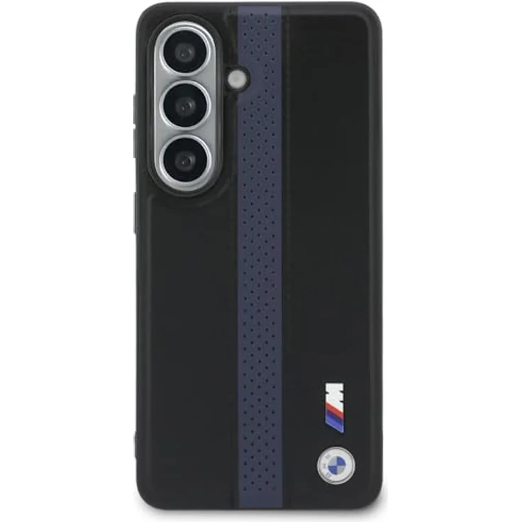 BMW Perforated Stripe Logo MagSafe Case für Samsung Galaxy S26 - Blau, hochwertige Handyhülle aus der M Kollektion – Bild 3