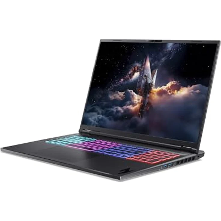 Acer Nitro 18 AI AN18-61-R698, 18" WQXGA Notebook mit AMD Ryzen AI 7 350, NVIDIA GeForce RTX 5060, 16 GB RAM, 1 TB SSD, Schwarz – Bild 3