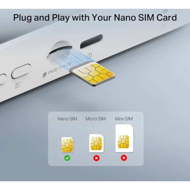 Mercusys Mercu-MT XX, Router mit 4G LTE und WiFi 6, Weiss/Schwarz, 2400 mAh Akku für 10 Stunden Nutzung – Bild 7