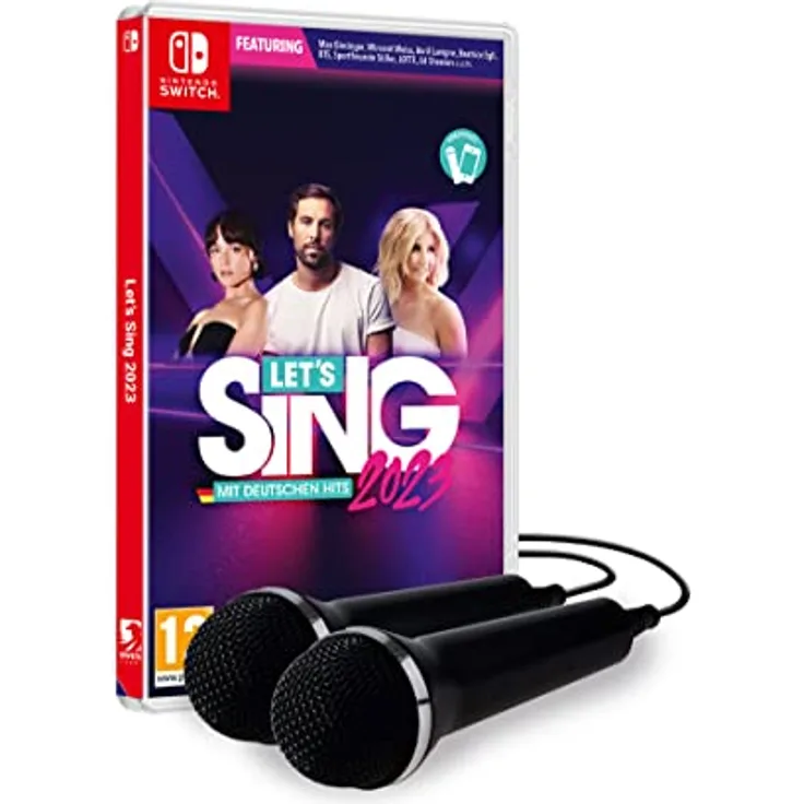 Let's Sing 2023 German Version [+ 2 Mics] (Nintendo Switch) [AT-PEGI]