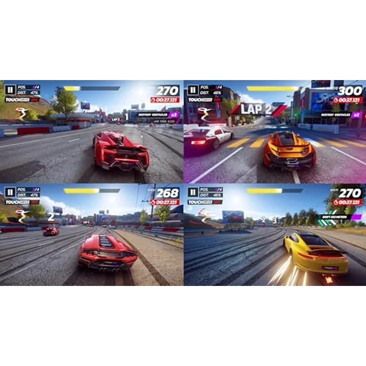Maximum Entertainment Asphalt Legends: Unite - Supercharged Edition (PS5), Über 250 offiziell lizenzierte Hypercars, Short-Burst Rennen, Intensives Arcade-Feeling, Lokal/online Multiplayer, Dynamische Lichteffekte – Bild 5