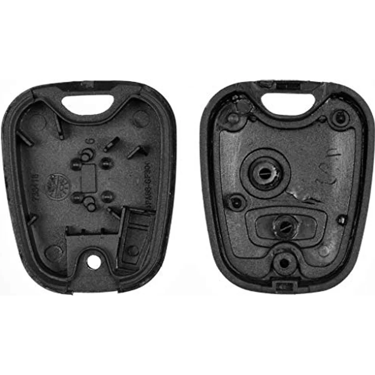 mt-key Reparatur Set Auto Schlüssel Ersatz Gehäuse, inkl. 2 Taster und VARTA CR2016 Knopfzelle, passend für Peugeot 107, 207, 406, 308 und Citroen C4, C1, C2 Funk Fernbedienung – Bild 4