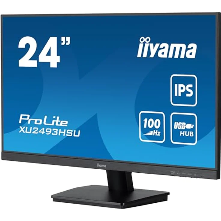 iiyama ProLite XU2493HSU-B7 23,8" IPS LED-Monitor schwarz, Full-HD, 100Hz, HDMI DP USB2.0 Adaptive Sync – Bild 3