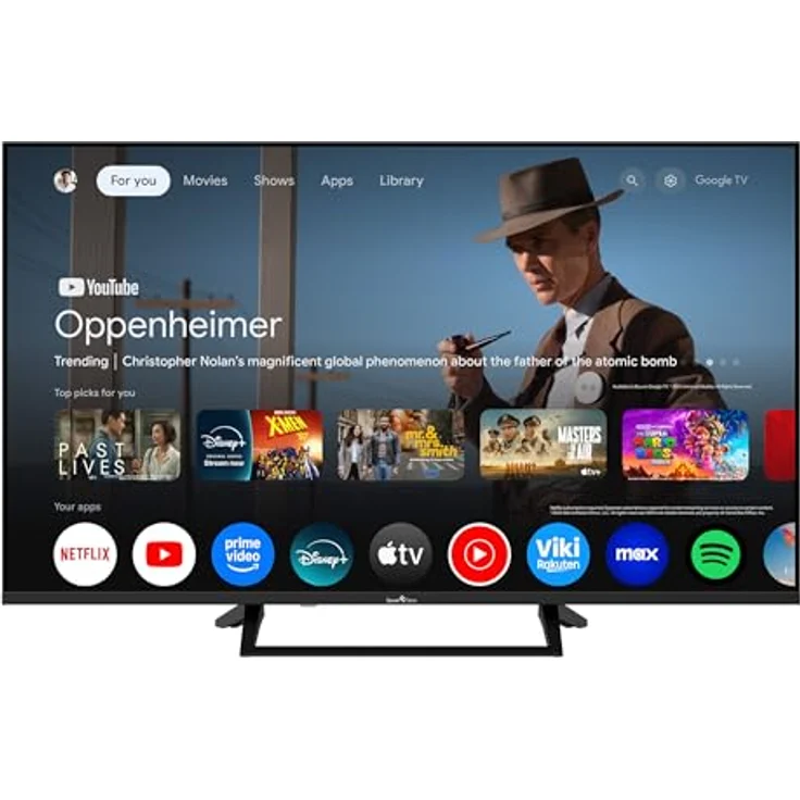 Smart Tech QLED Fernseher 43QG06V, 43 Zoll 4K UHD Smart TV mit Google TV, HDR10, Bluetooth und Triple-Tuner – Bild 4