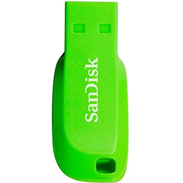 SanDisk SDCZ50C-016G-B35GE Cruzer Blade USB 16GB electric grün – Bild 2