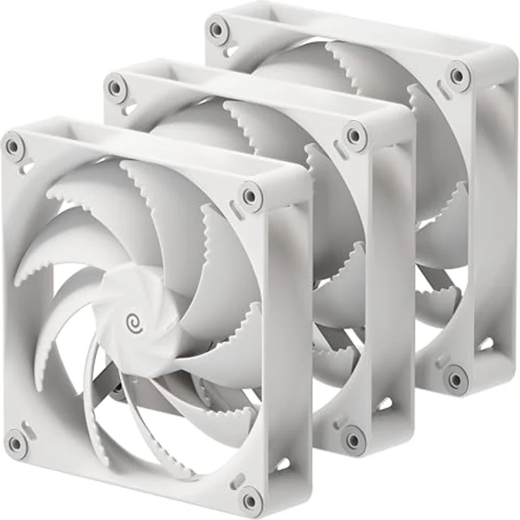Havn H14 PWM Lüfter, 3er-Pack, 140mm, leise Kühlung mit stabiler Leistung, weiss – Bild 1